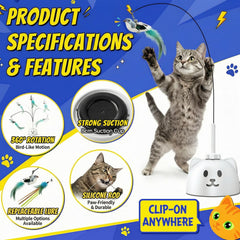 CATPICK Varita giratoria 360 grados ofrece juego dinámico para horas de diversión