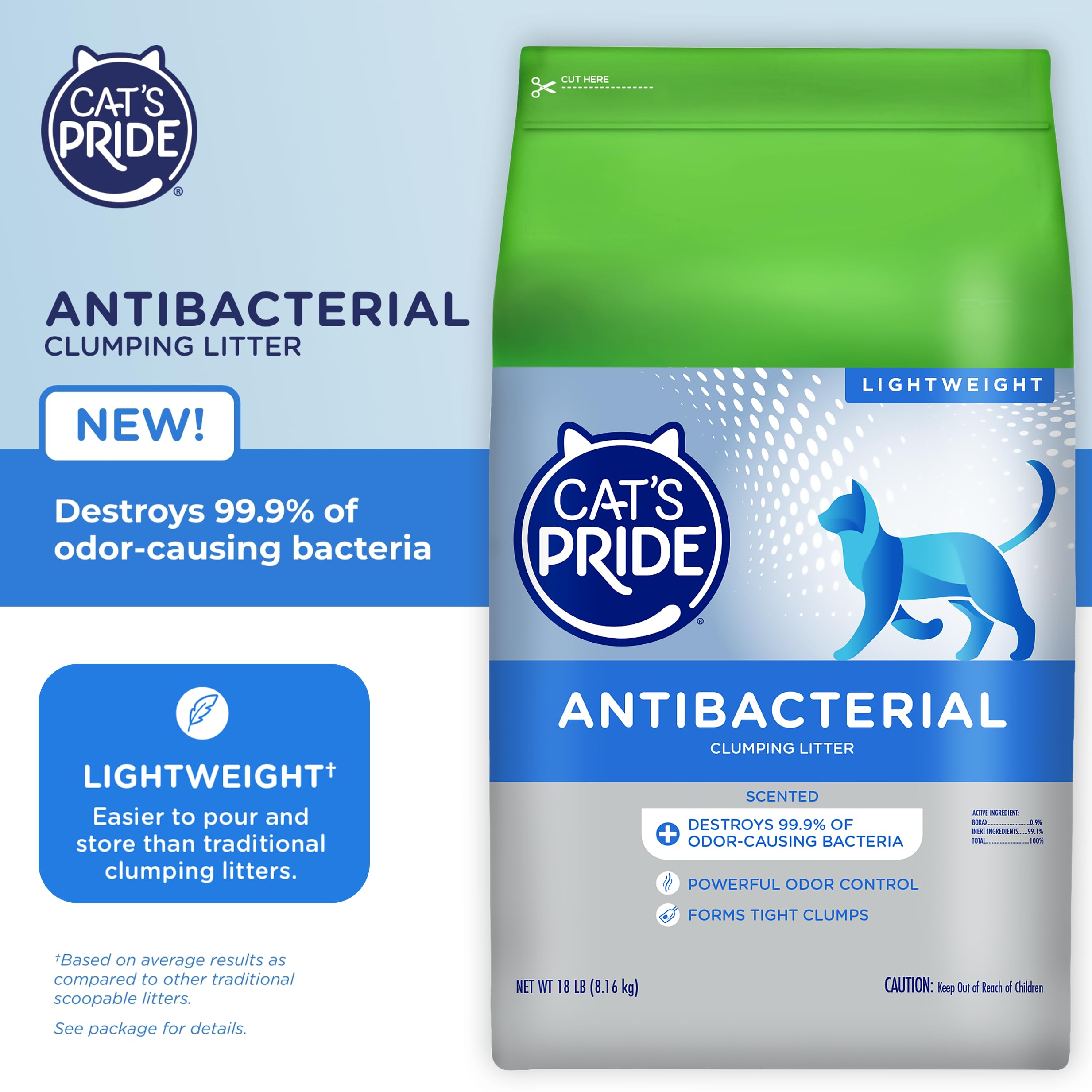 Cat's Pride absorcion rapida mantiene la caja seca