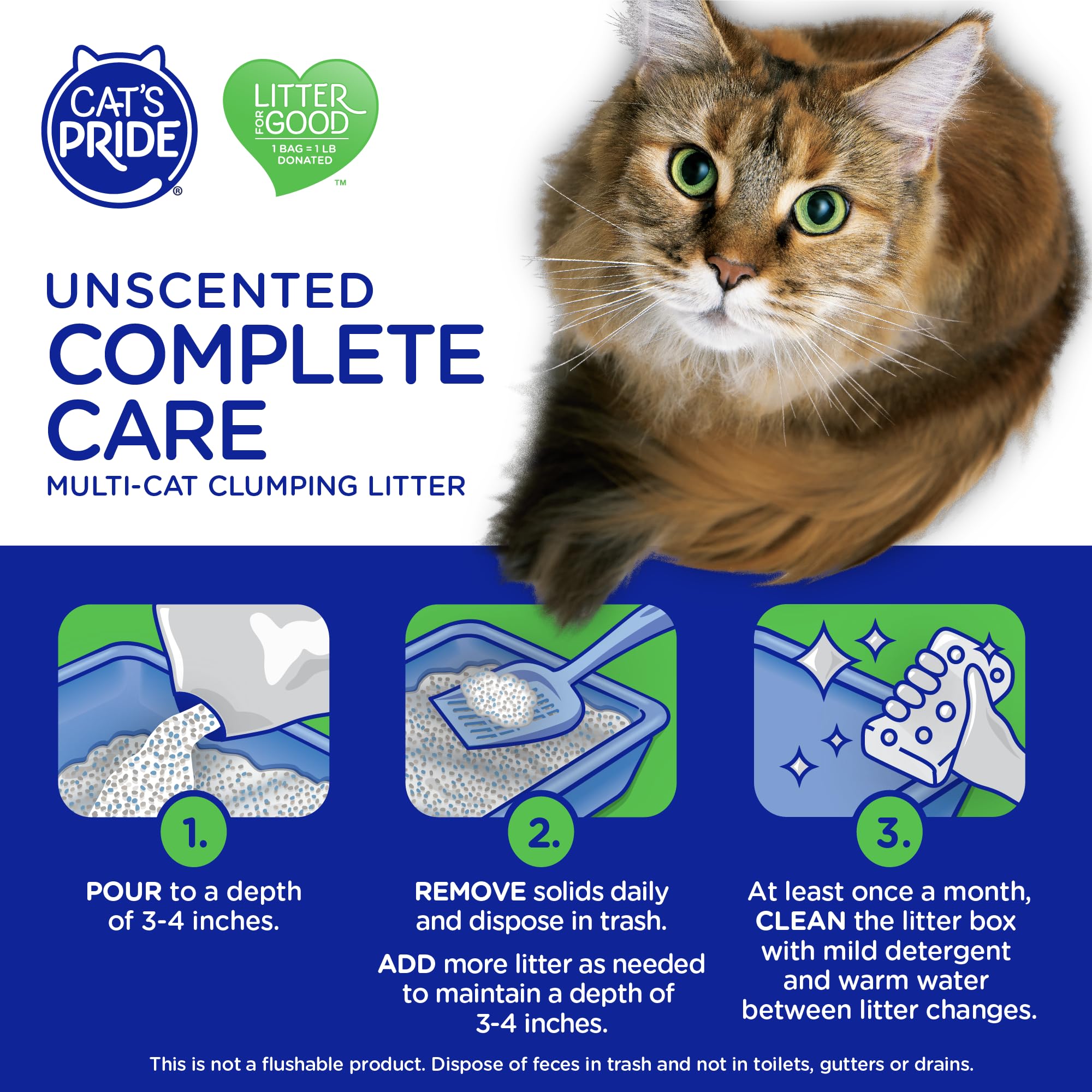 Cat's Pride dona a animales necesitados con cada compra.