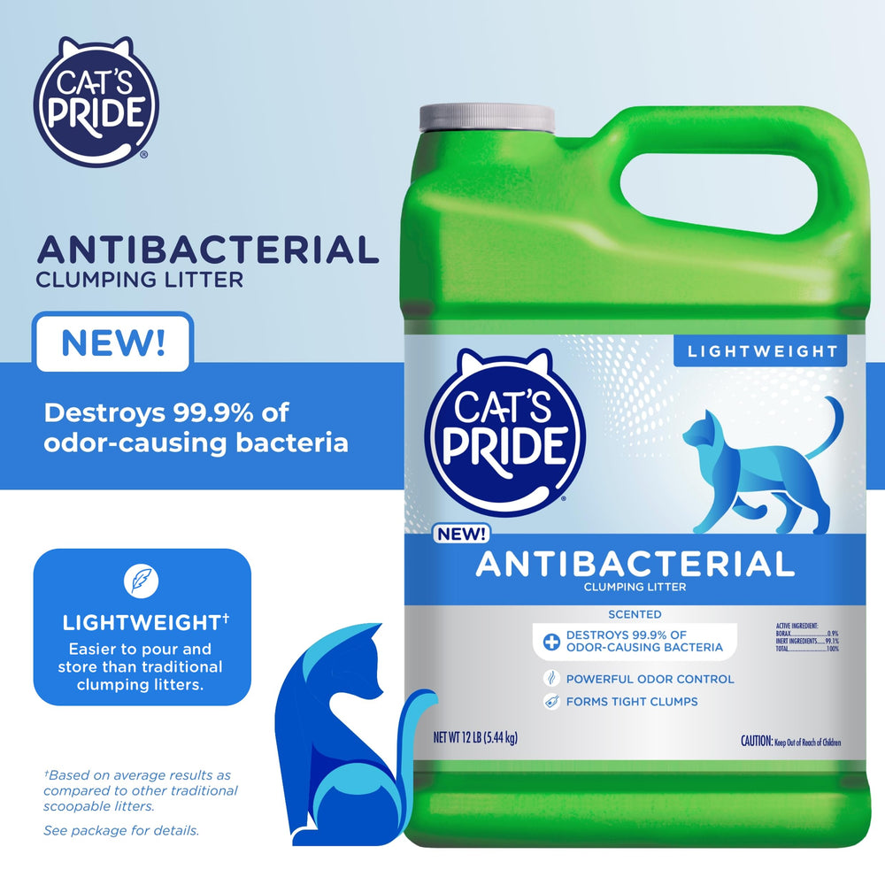 Cat's Pride: arena aglutinante y absorbente para olor y líquidos