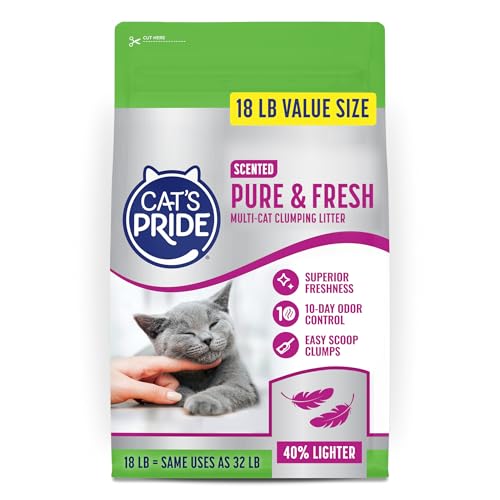 Cat's Pride Arena Premium Ligera en bolsa fácil de verter