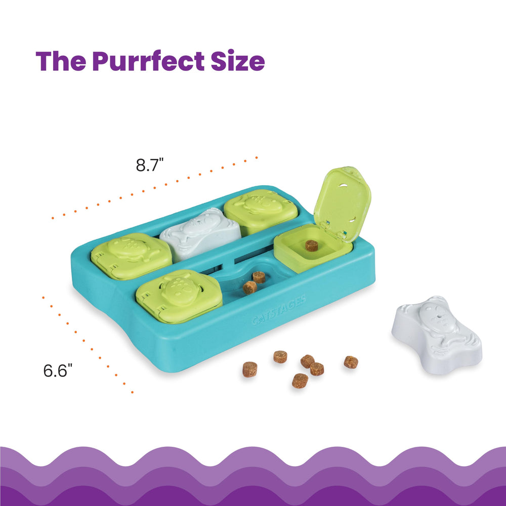Catstages Kitty Cube: juguete interactivo para gatos y gatitos