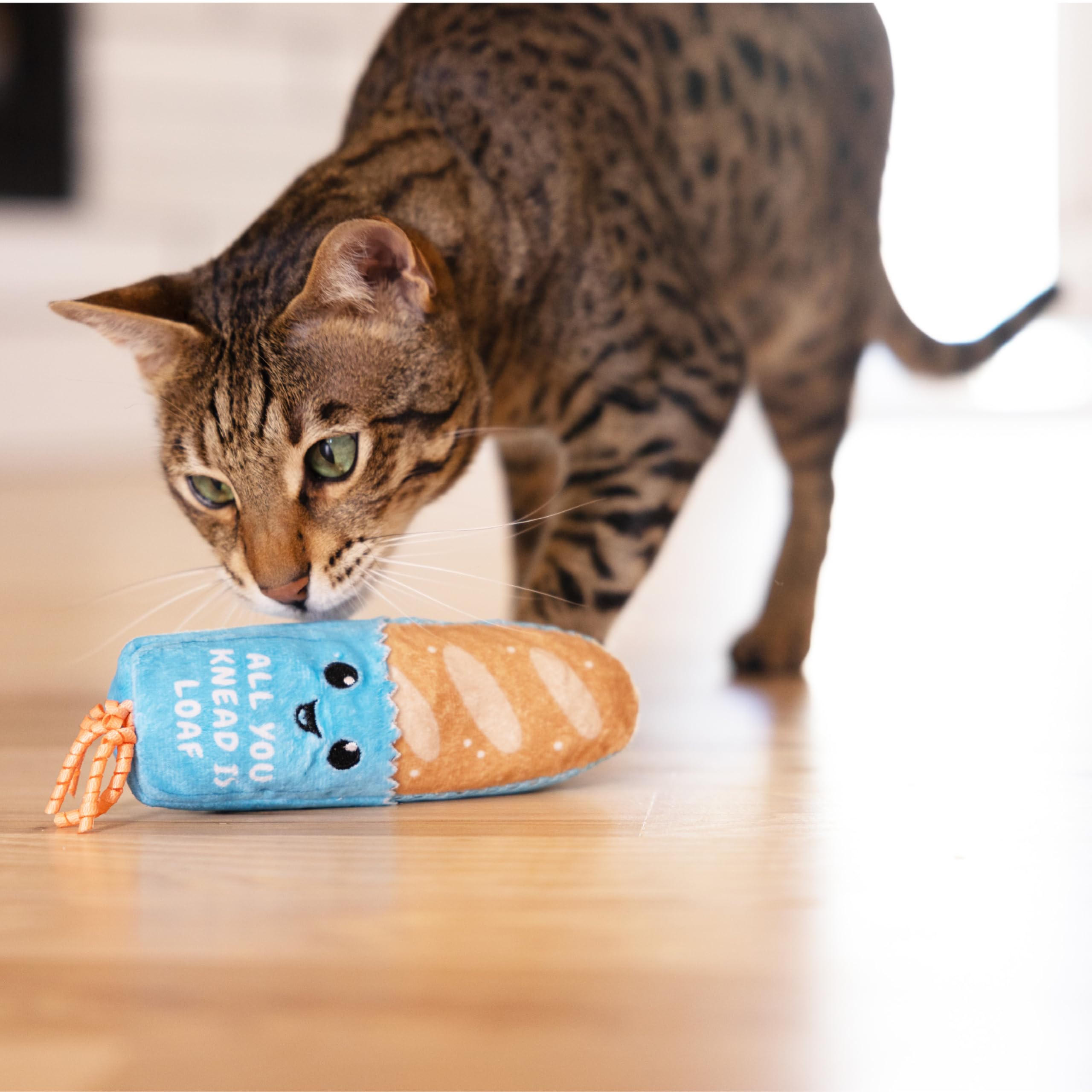 Catstages Loaf Kicker juego independiente para gatos que patean y exploran