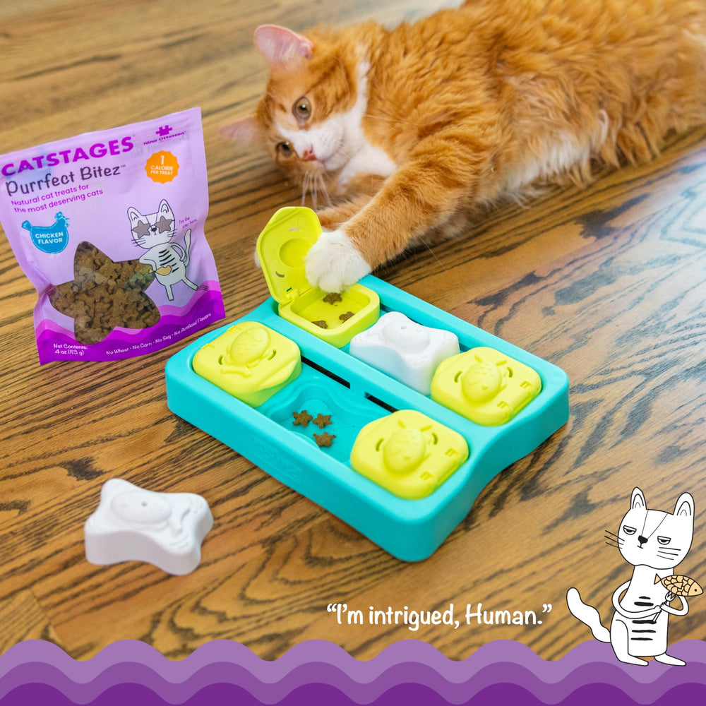 Catstages Purrfect Bitez, textura crujiente que satisface el instinto de morder