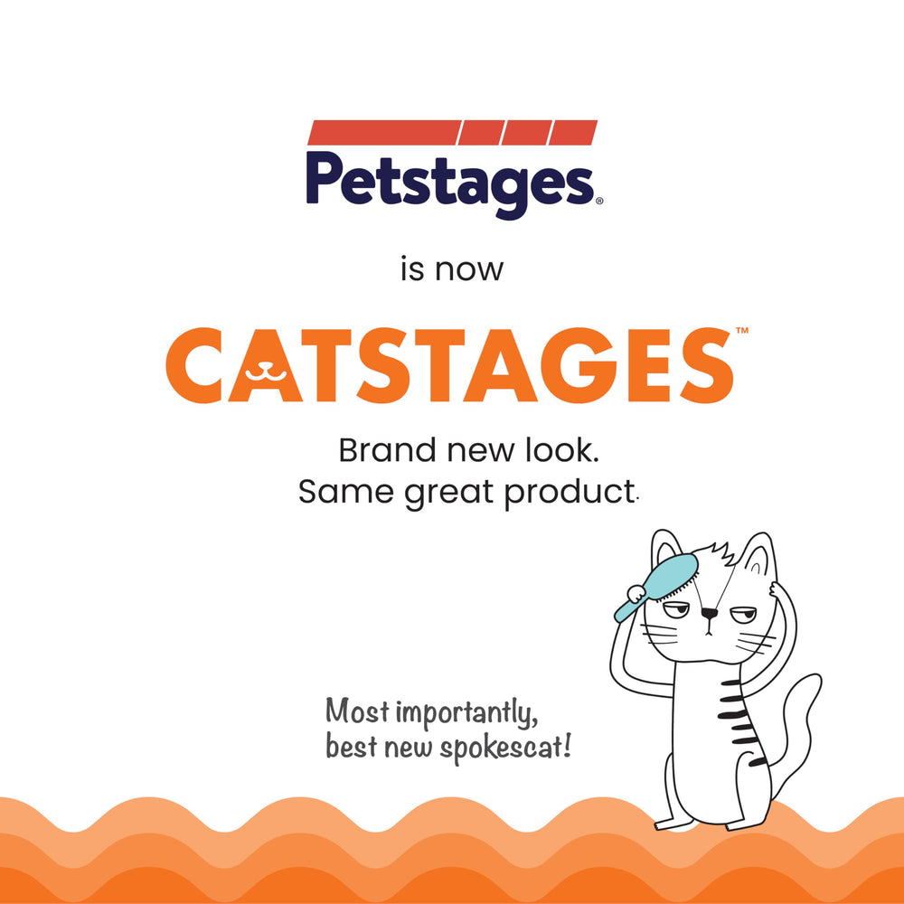 Catstages Strawbabies juego interactivo para gatitos y gatos adultos.