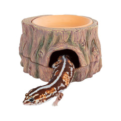 CAVACHEW cueva-oculta-3en1, refugio seguro para reptiles.