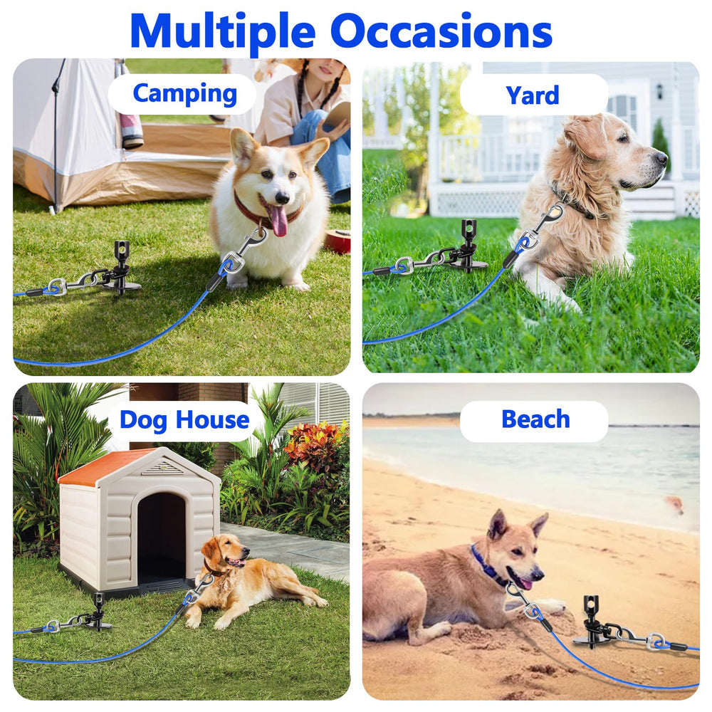 cawhulf set tiro-perro completo para mascotas y seguridad