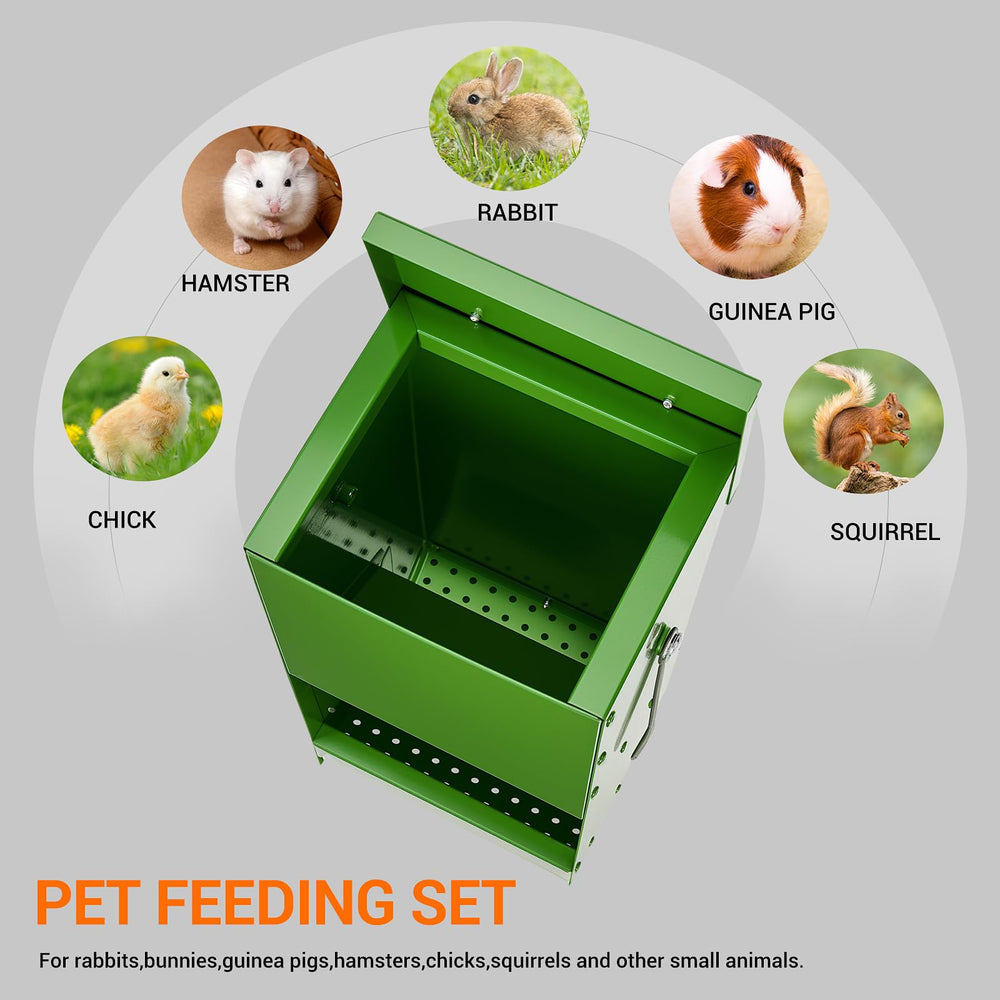CCAENI uso interior y exterior, alimentador duradero para mascotas
