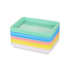 ccHuDE caja de arena para gatitos azul, diseño compacto para interiores