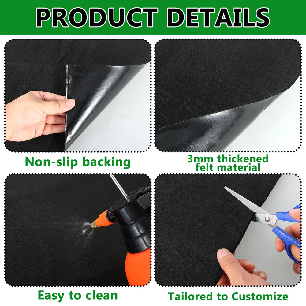 Fieltro absorbente de alta densidad para jaula de aves, absorbe derrames rápidamente.