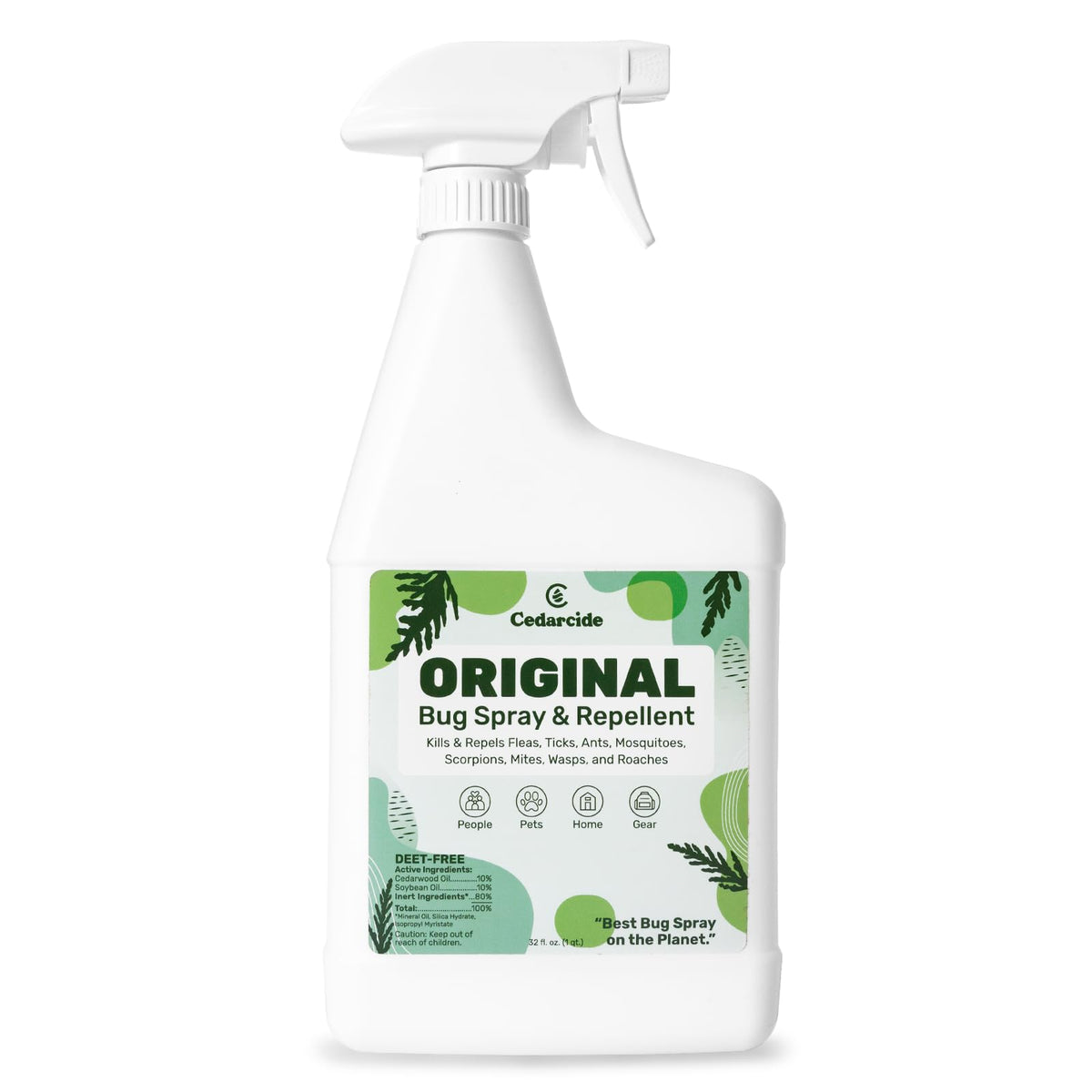 Cedarcide Original: spray-botella para plagas, útil para uso rápido en casa.