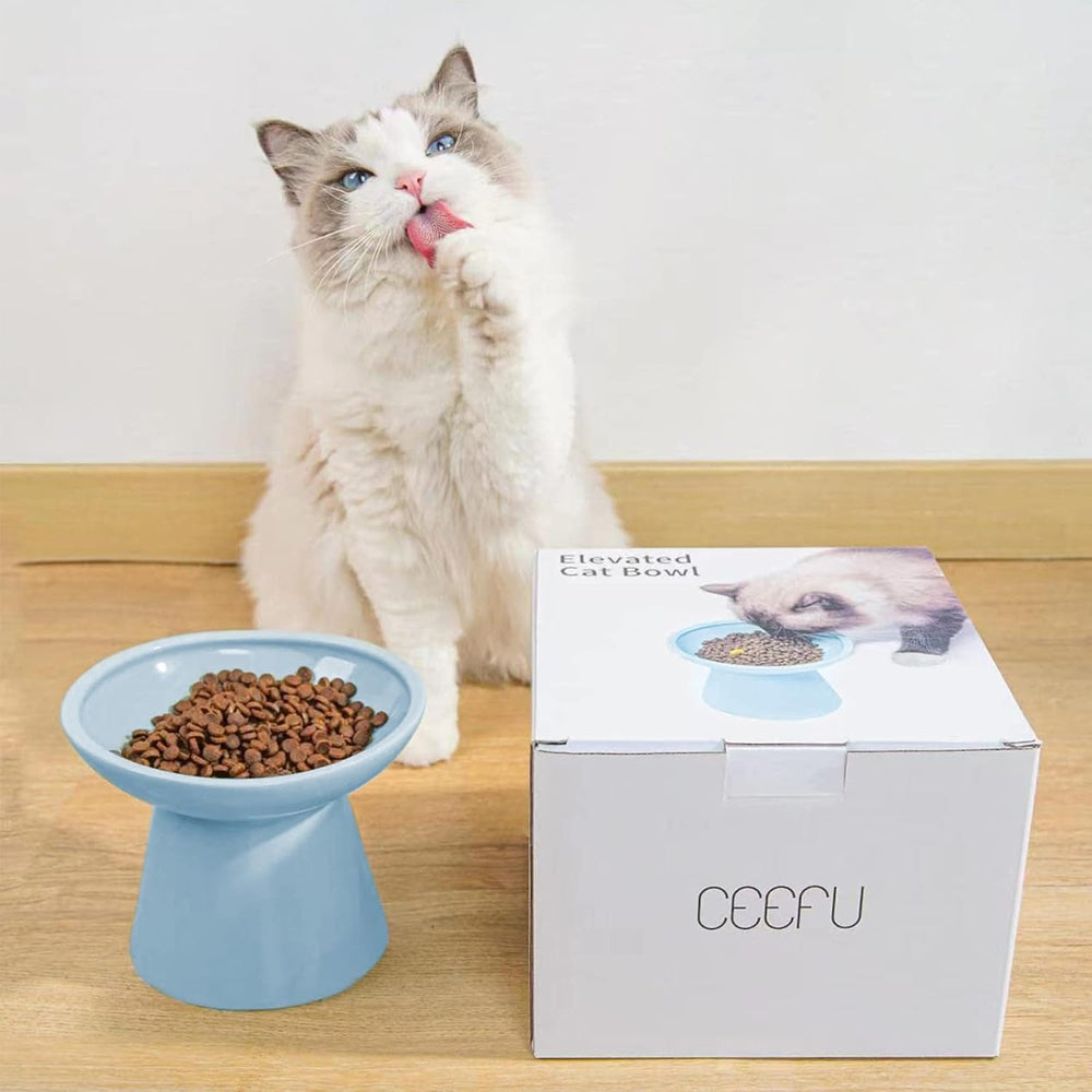 CEEFU paquete de 2 tazones, regalo práctico para dueños de mascotas.