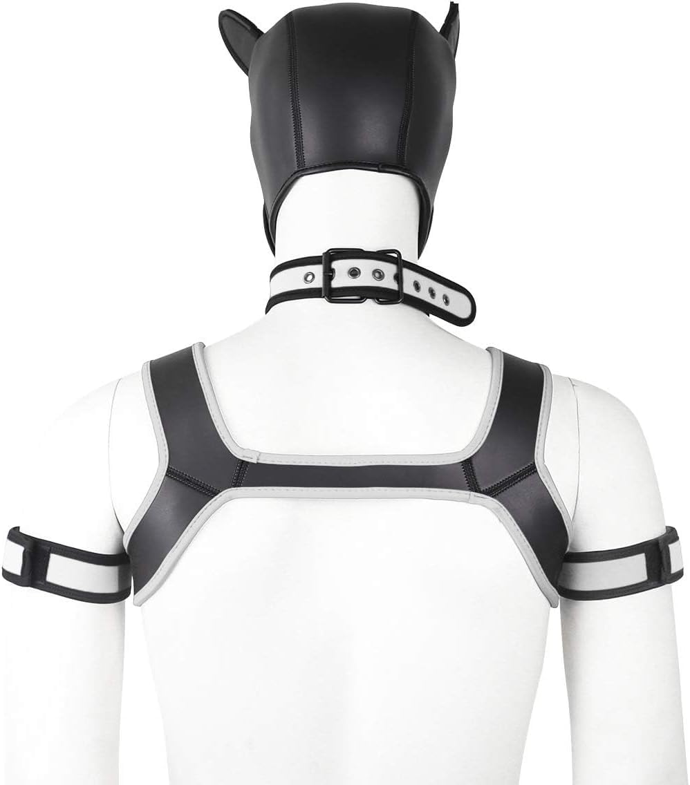 CelILucky diseño ergonómico con ventilación, cabeza neopreno blanco, uso cómodo por más tiempo.