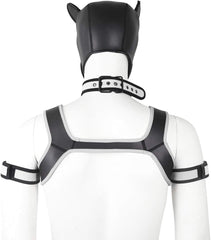 CelILucky diseño ergonómico con ventilación, cabeza neopreno blanco, uso cómodo por más tiempo.