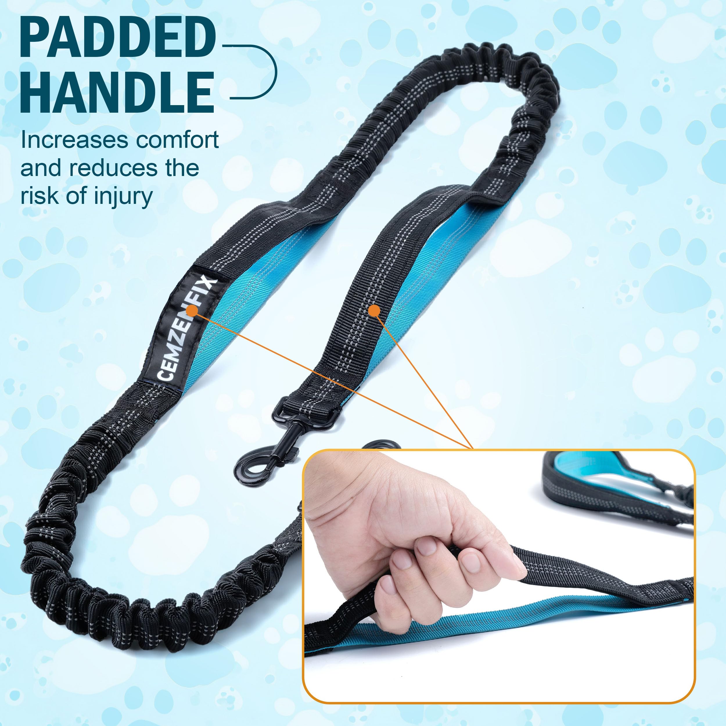 CEMZENFIX bolso integrado para paseos y guardar móvil