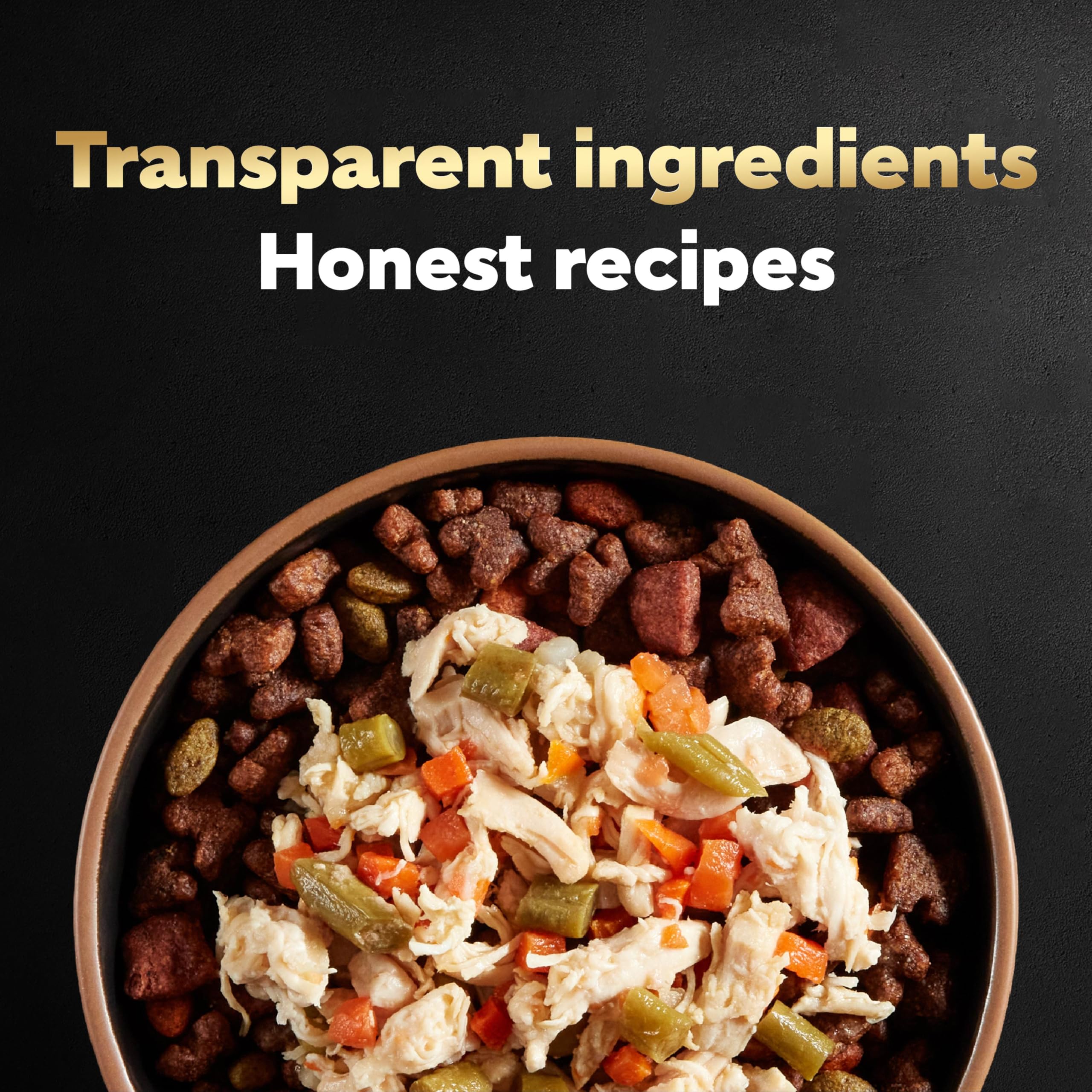Cesar Acompañante húmedo arroz integral para una digestión suave.