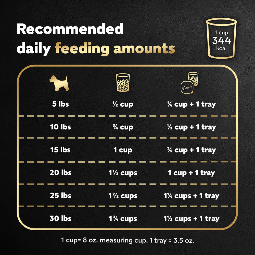 Envase de 2,7 libras para alimentación diaria conveniente.