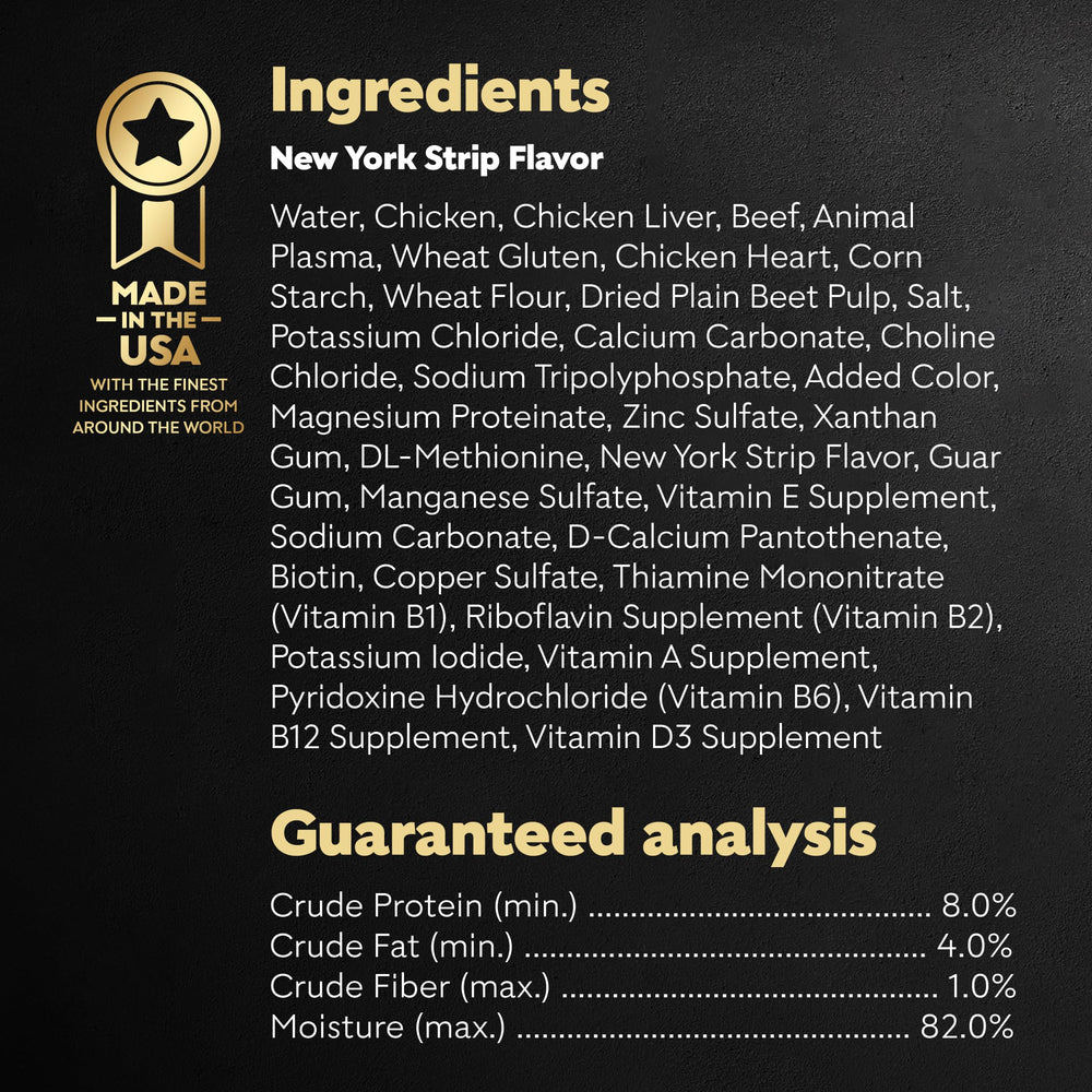 Cesar Filetes en Salsa, fórmula para perros adultos con proteína real.