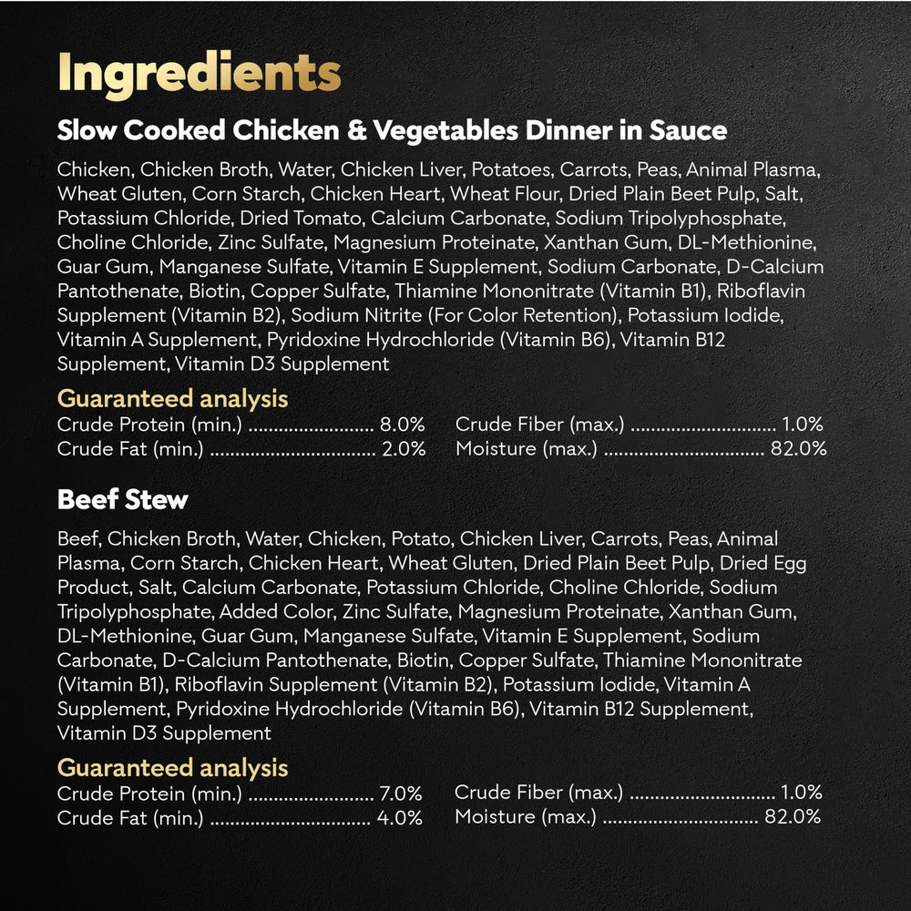 Cesar Home Delights acompañante para croquetas, realza el sabor de la comida diaria.