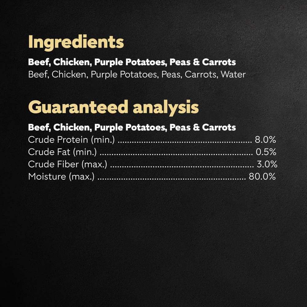 Ingredientes naturales y calidad en Cesar Simply Crafted sin subproductos
