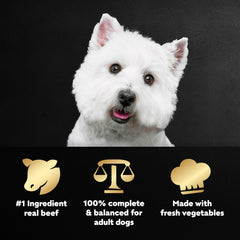 Cesar Wholesome Bowls: ingredientes reales visibles para una comida sabrosa y natural.