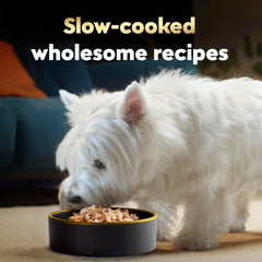 Cesar Wholesome Bowls papas moradas: verduras frescas para una merienda sabrosa