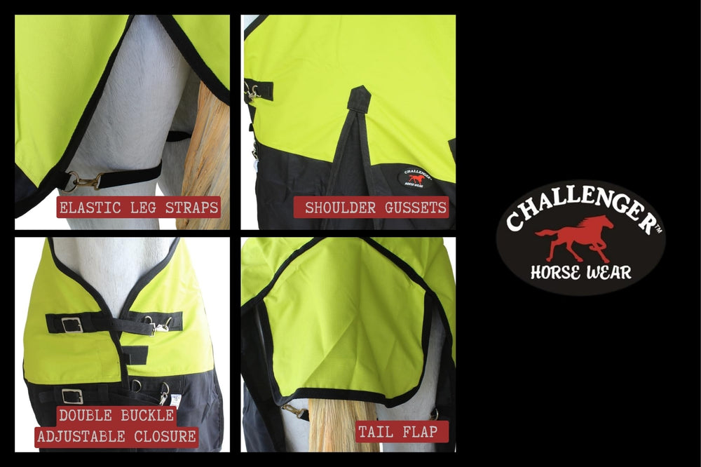 CHALLENGER 1200D correas de piernas: fijación estable para movimientos seguros