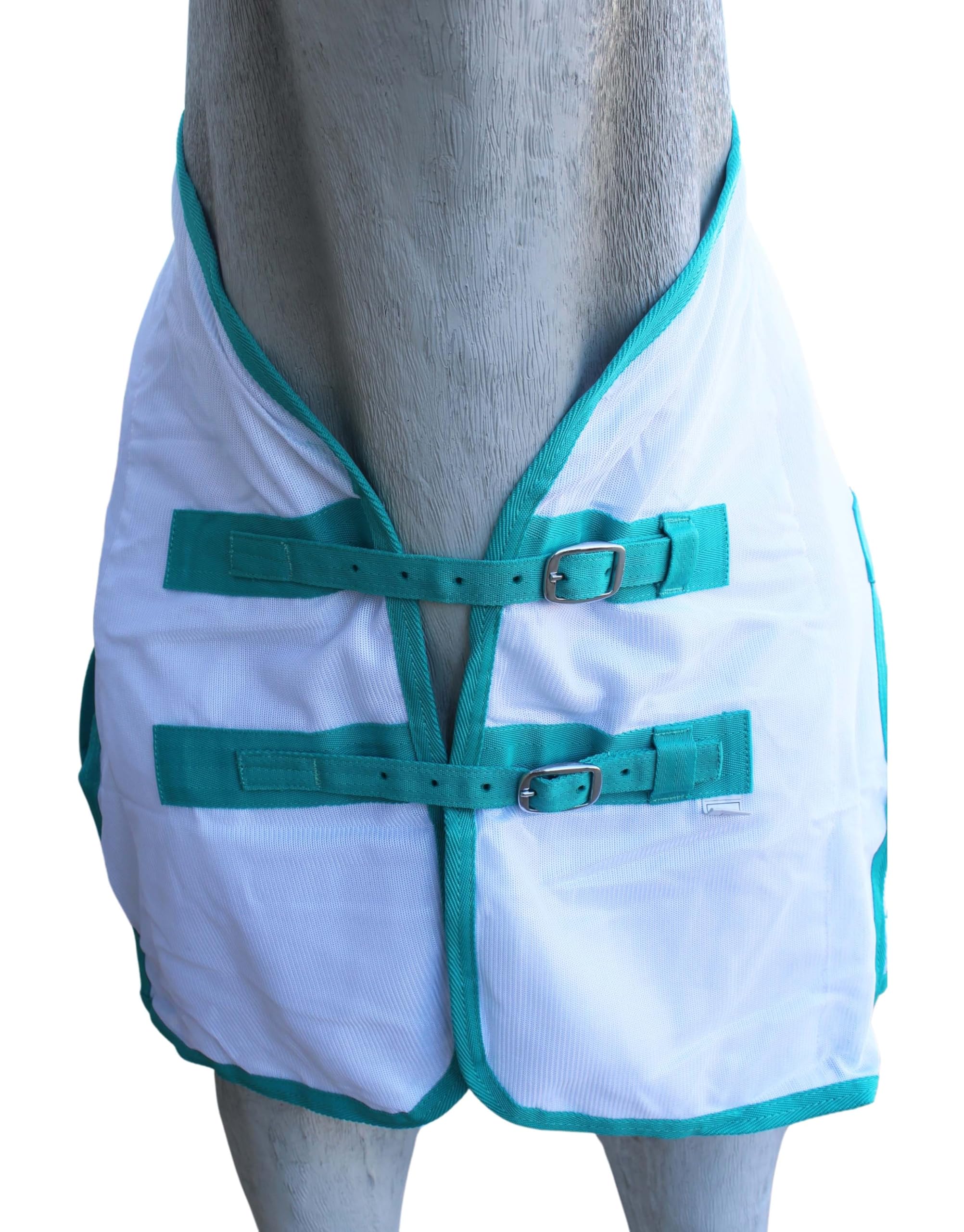 Challenger Horse Flysheet con doble frente de hebillas ofrece ajuste seguro