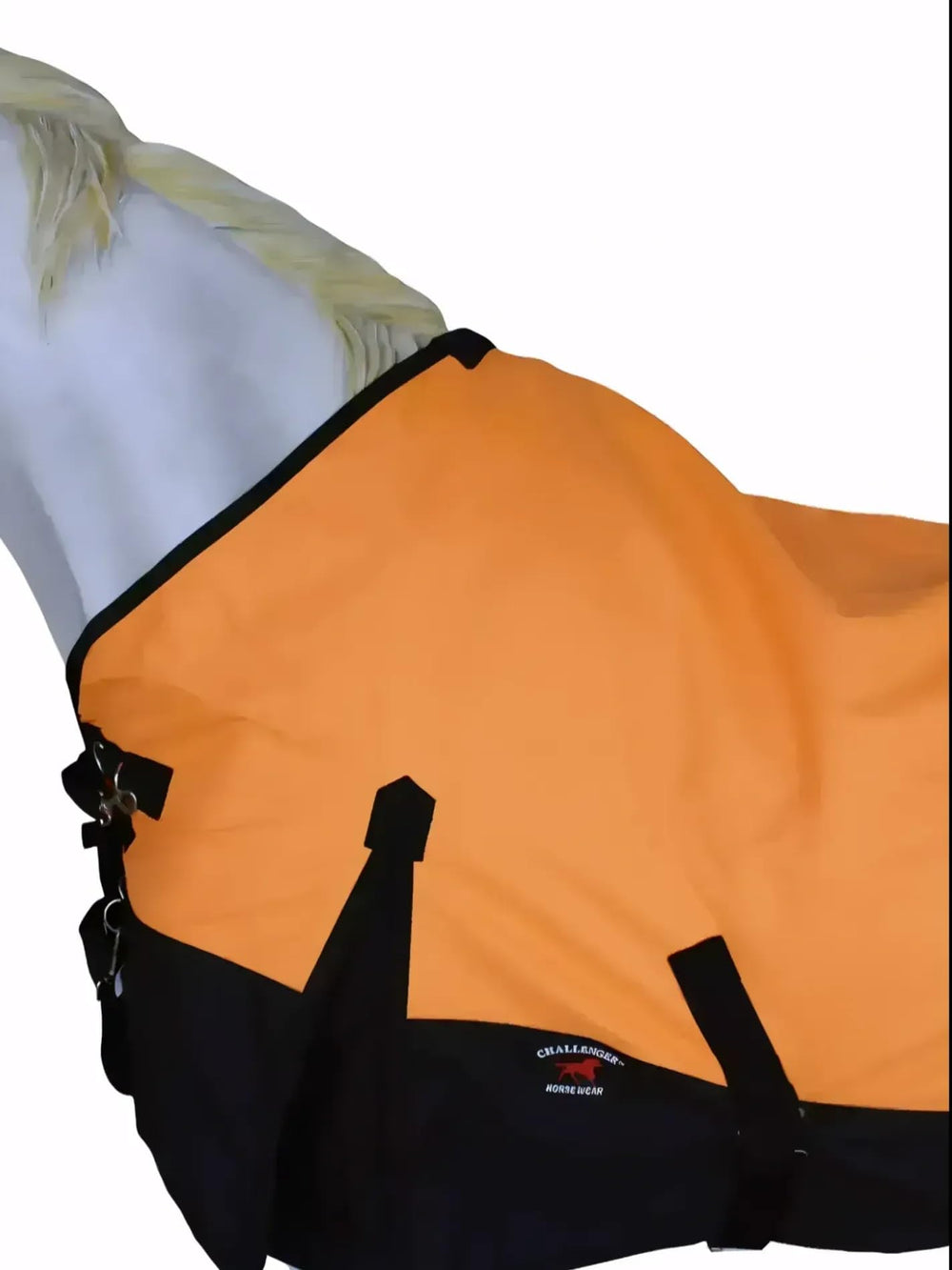 CHALLENGER manta caballo, costuras reforzadas para durabilidad diaria.