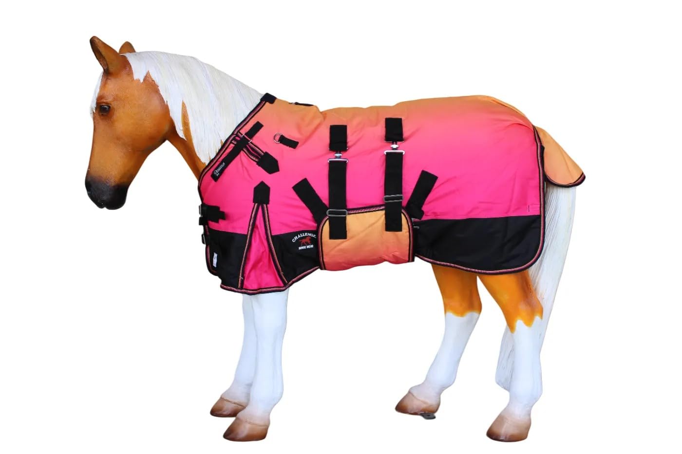 CHALLENGER manta de invierno 1200D para potrillos, protección cálida y duradera.