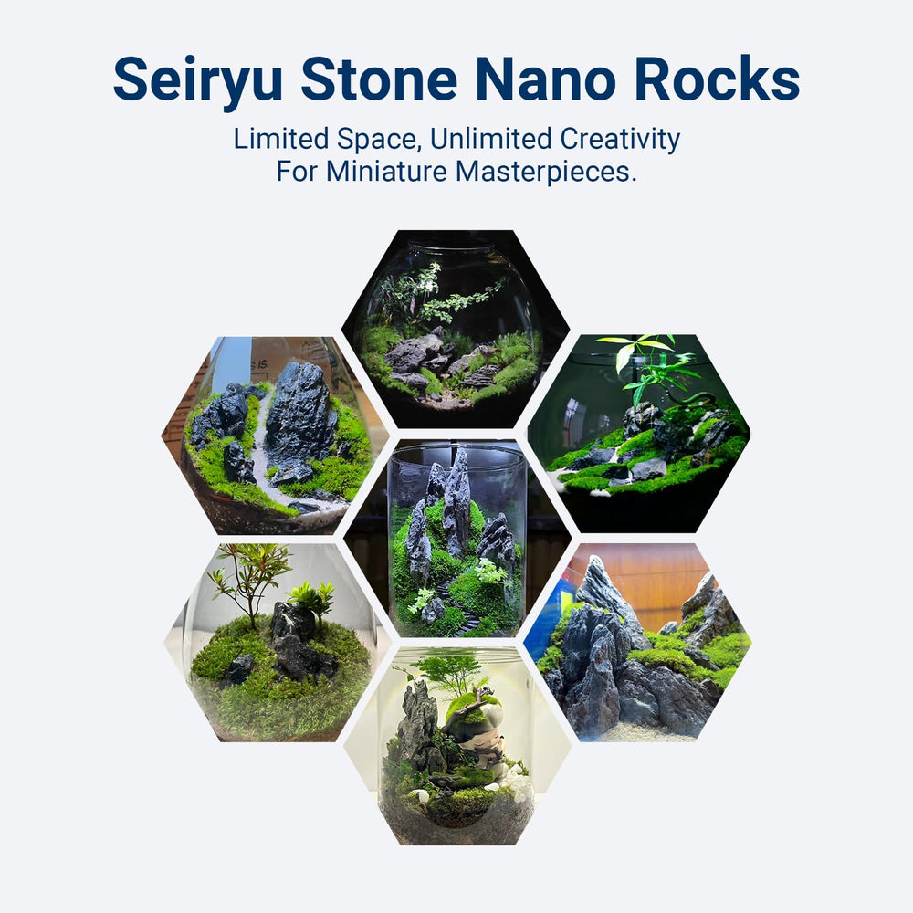 Seiryu Stone de ChaoLeHo: aspecto natural para acuario y terrarios.