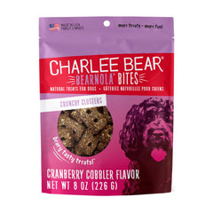 Charlee Bear Bearnola Bites, bolsa de cierre reutilizable para entrenamiento diario.