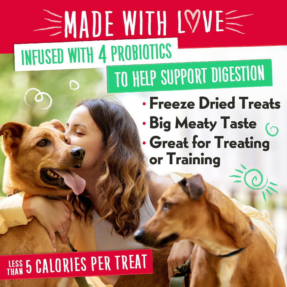 Charlee Bear Bocaditos con patata dulce para sabor natural y nutritivo.