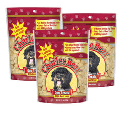 Charlee Bear Original Crunch Higado de Res: premio sabroso para motivar el entrenamiento.