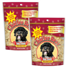 Charlee Bear Original Crunch: premio de entrenamiento para perros con sabor a hígado de res.