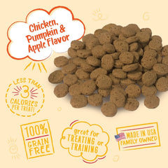 Premios prácticos en bolsillo, perfectos para paseos y sesiones de adiestramiento.