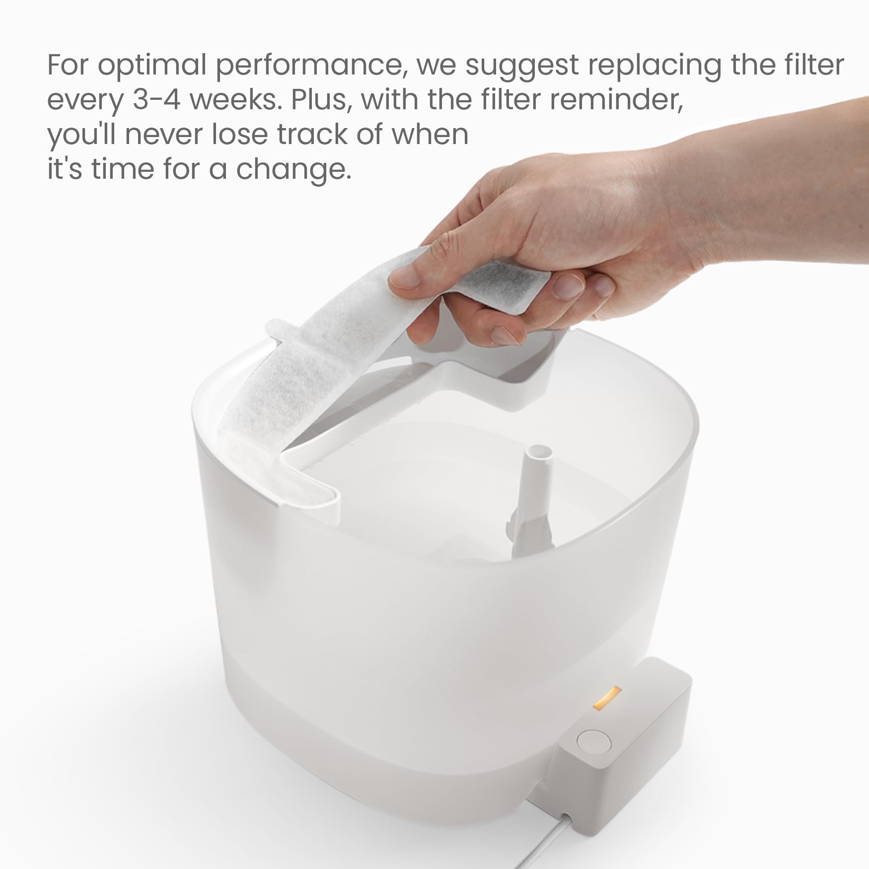 Cheerble Elfin E1 Lite: filtración multicapa que mejora el sabor del agua.