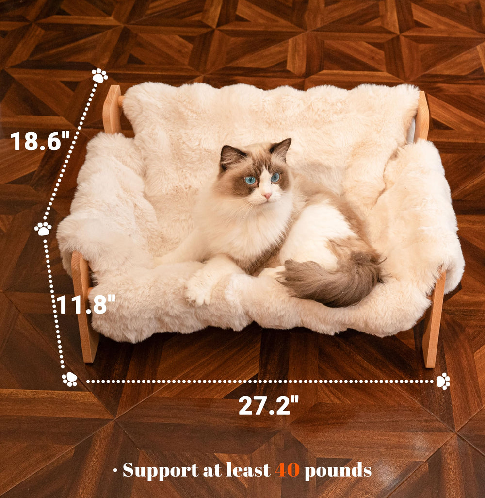 CHEERHOME PETS, dimensiones-27-2-18-6-11-8-pulgadas: amplio espacio para gatos y perros pequeños.