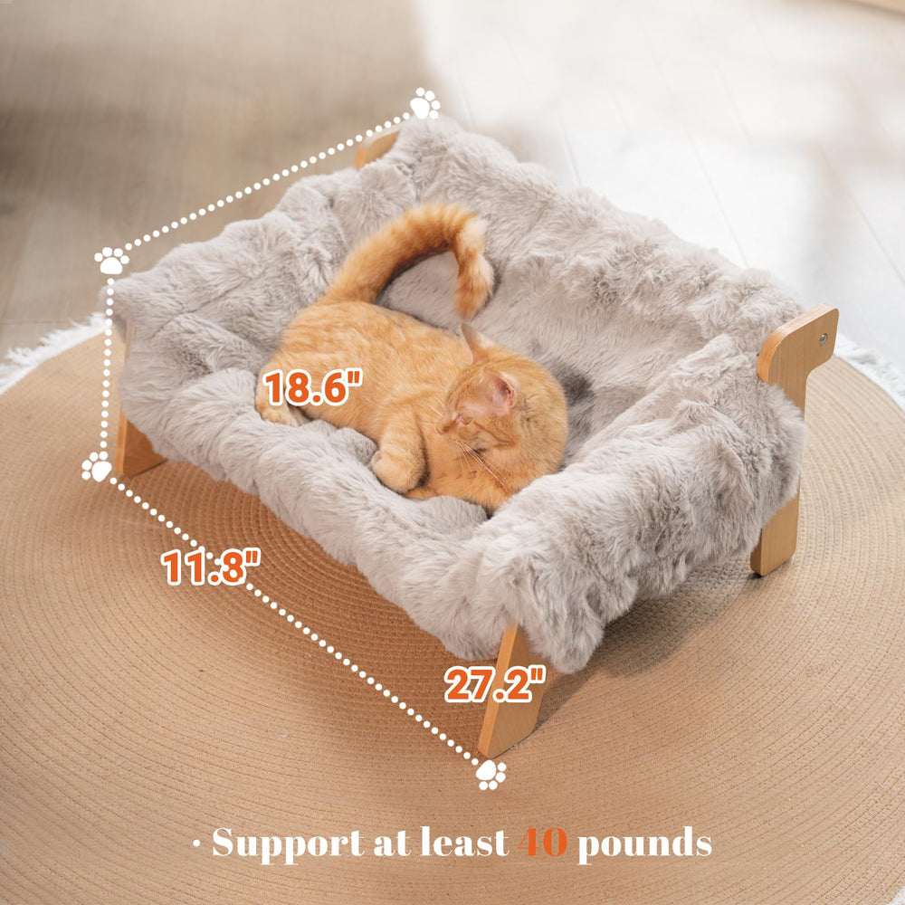 Dimensiones 69 cm de largo, 47 cm de ancho y 30 cm de alto, apta para gatos