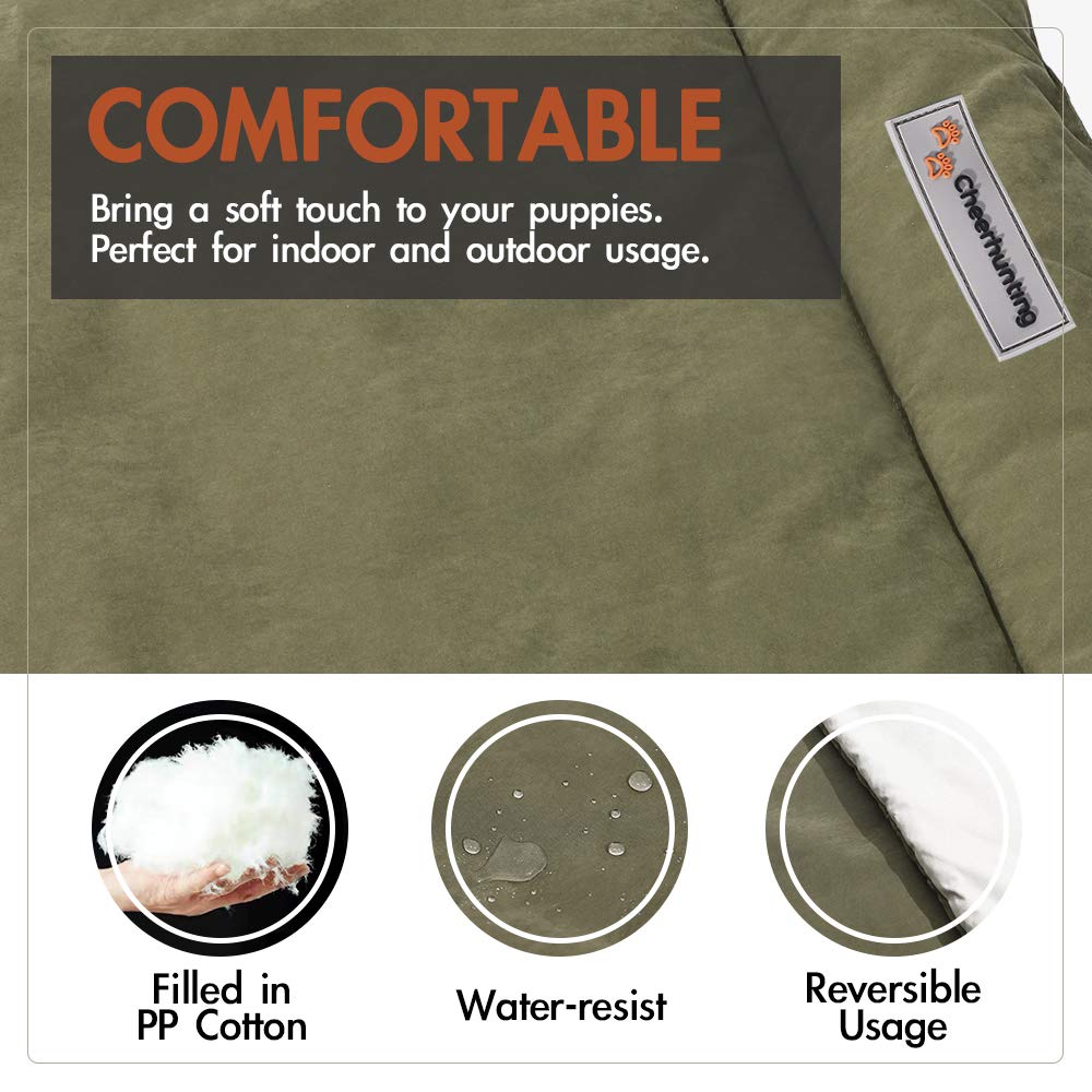 Cama CHEERHUNTING para perros: lavable y fácil de mantener.