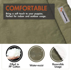 Cama CHEERHUNTING para perros: lavable y fácil de mantener.