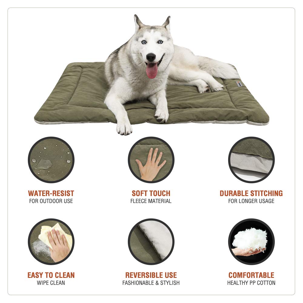 Cama CHEERHUNTING para jaula: fácil de colocar en jaula o kennel.