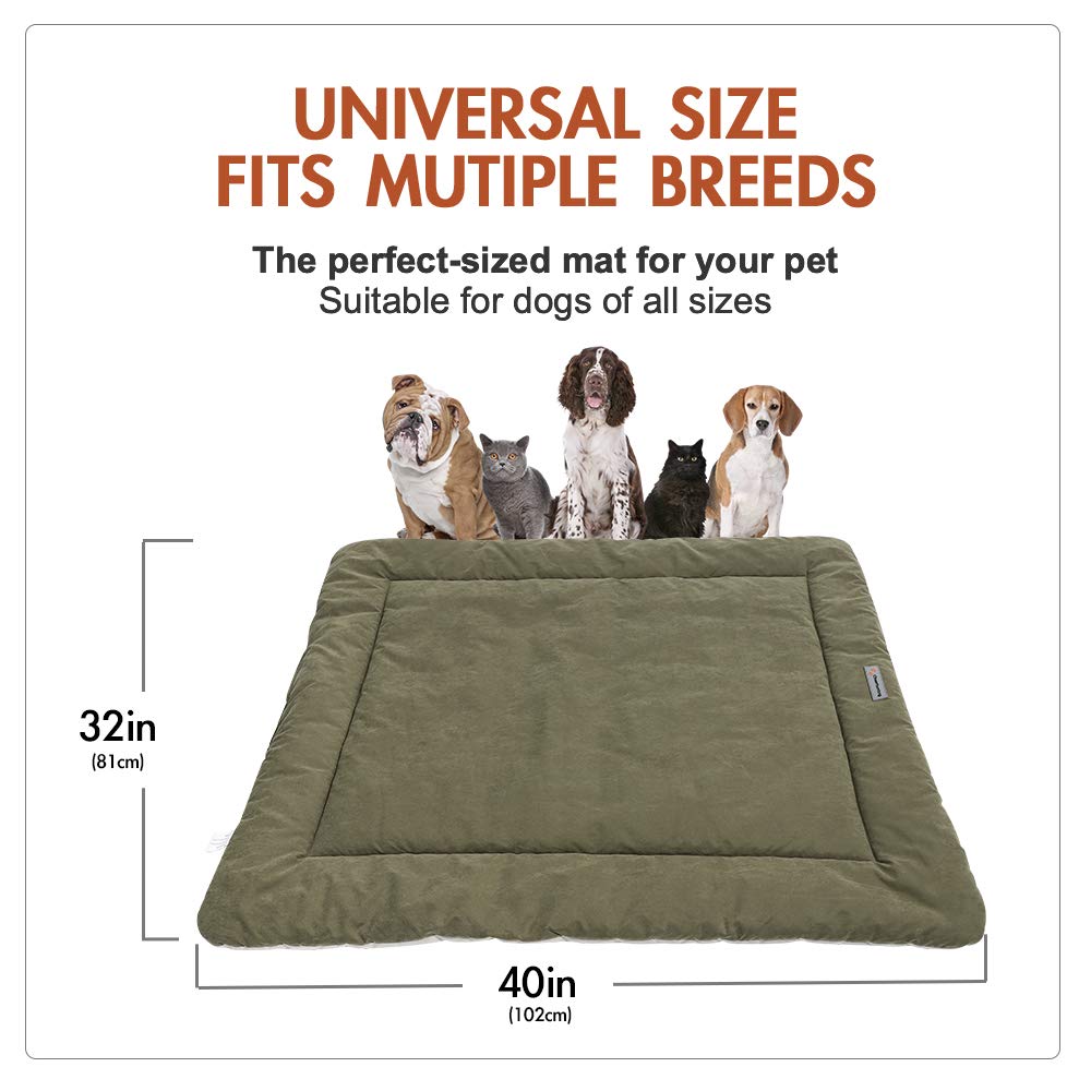 Cama CHEERHUNTING para perros: tacto terciopelo suave para descanso cómodo.