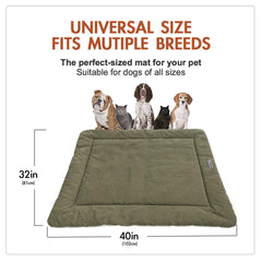 Cama CHEERHUNTING para perros: tacto terciopelo suave para descanso cómodo.
