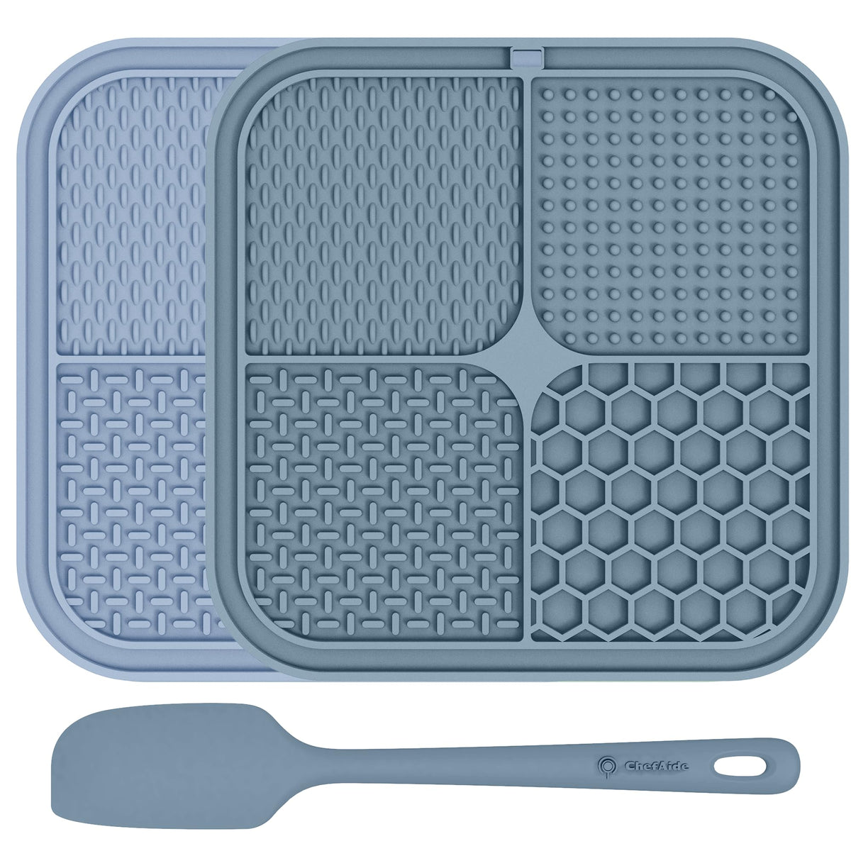ChefAide Lick Mat para perros y gatos con ventosas resistentes para adherirse firmemente
