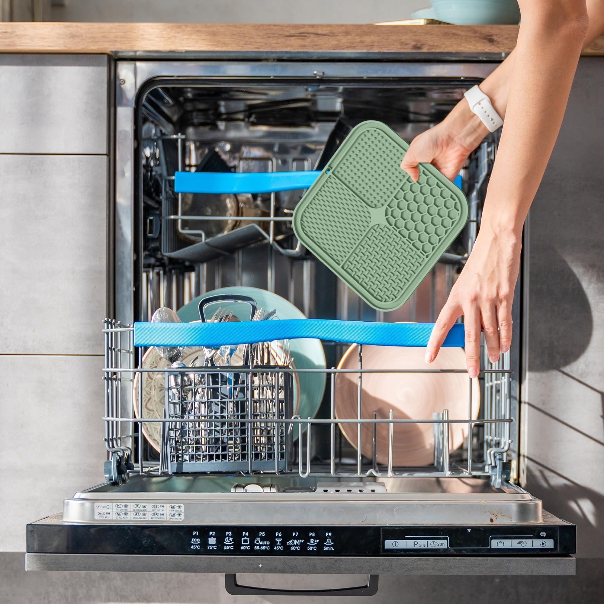 ChefAide tapete lamer reduce distracciones y promueve una experiencia calmada