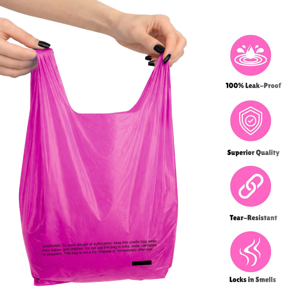 Bolsas CHEFNENO para basura del hogar, diseño ligero y resistente