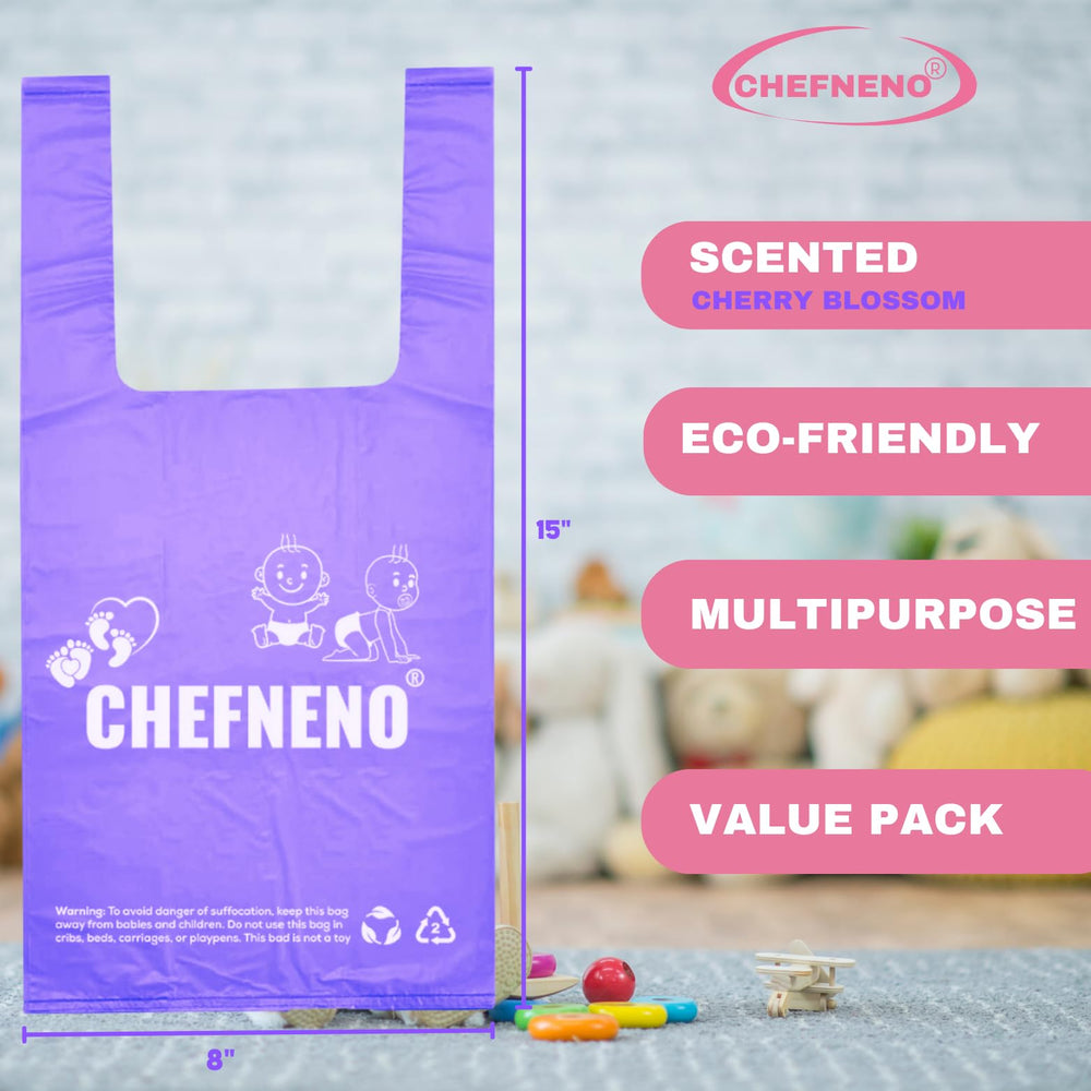 Bolsas CHEFNENO con tapas de cierre para un cambio rápido y limpio.