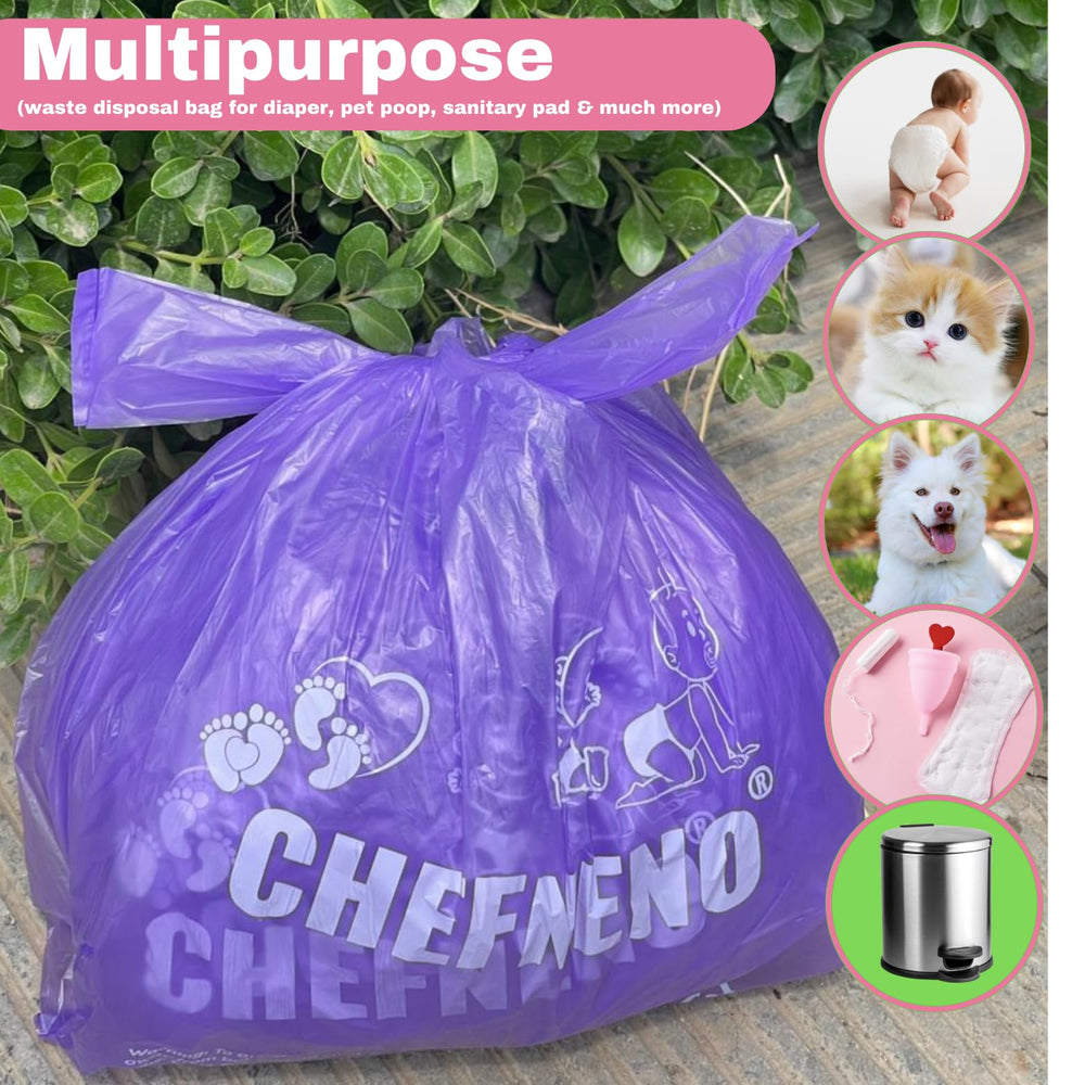 Bolsas CHEFNENO para residuos de mascotas, 600 unidades.