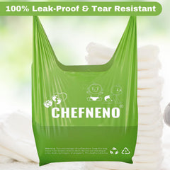 Bolsas CHEFNENO para residuos sanitarios, diseño multiuso.